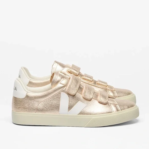 💛NWT WOMENS RECIFE LEATHER PLATINE WHITE SNEAKERS SIZE 40 - Picture 1 of 14